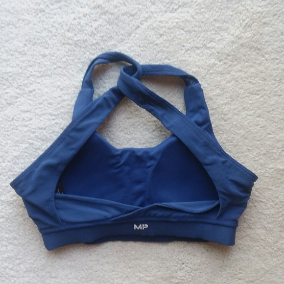 Navy MP Sports Bra - Picture 2 of 5